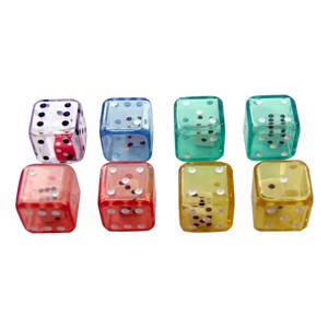 Double Dice Set: A Die Inside of a Die - Set of Eight